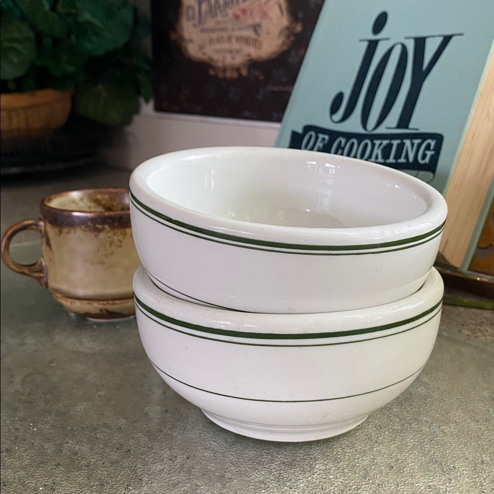 Set of 2 Vintage Restaurant Wear Soup Bowls